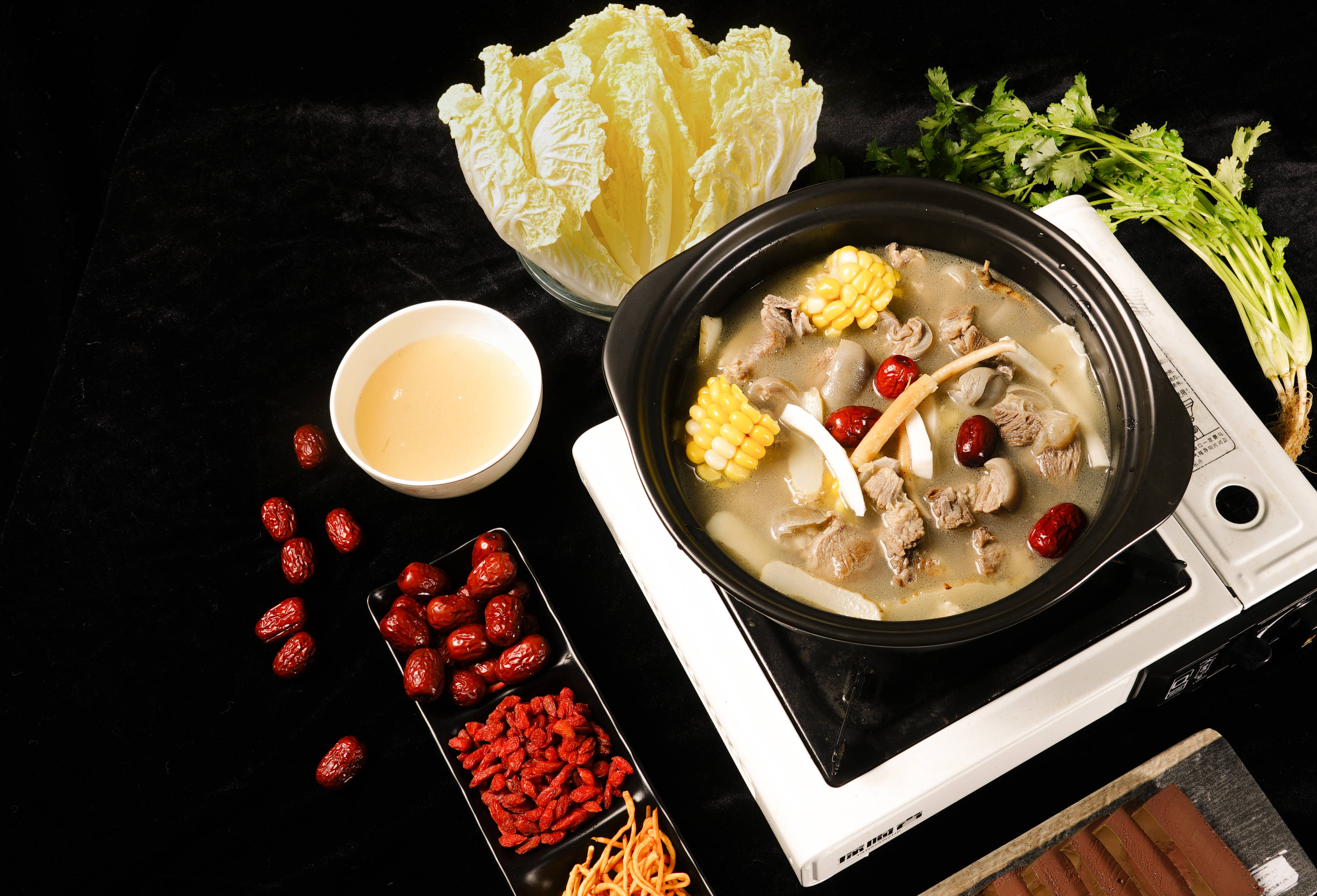 大厨小主海南东山羊火锅 羊肉汤火锅