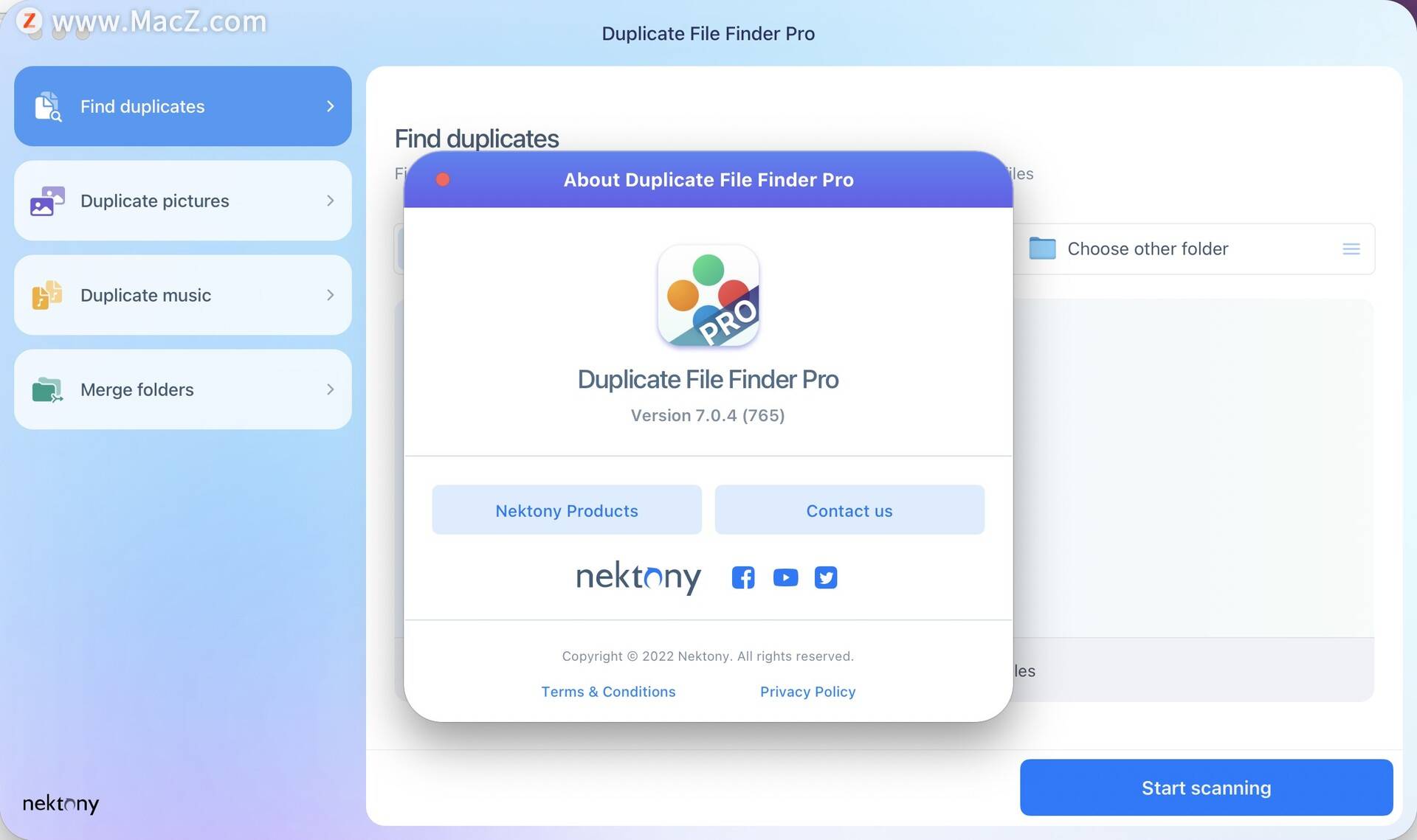 Duplicate File Finder pro ：反复文件查找清理东西