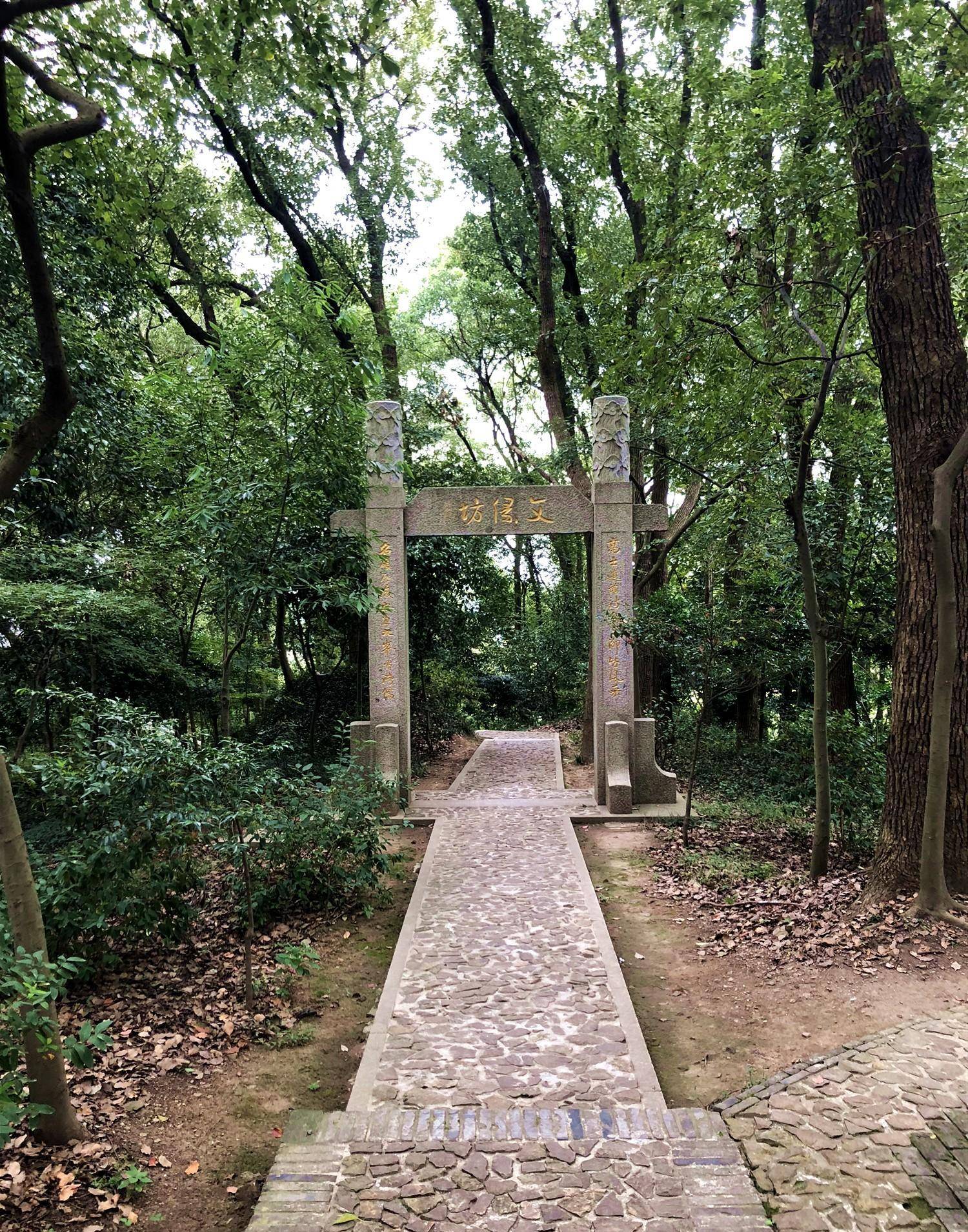 松江天马山公园图片