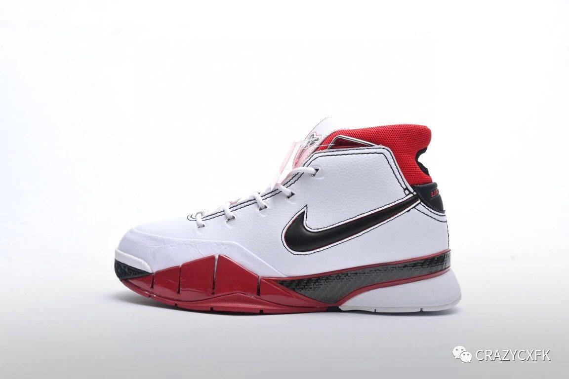 耐克nike kobe 1 protro all star 黑白红全明星科比1代复古篮球鞋_全