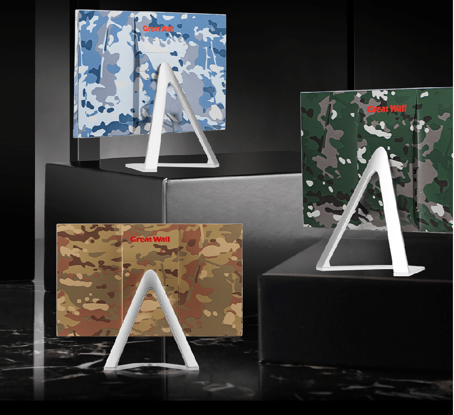 great wall长城玉衡系列81迷彩显示器,用实力诠释军旅风尚!_技术_画面
