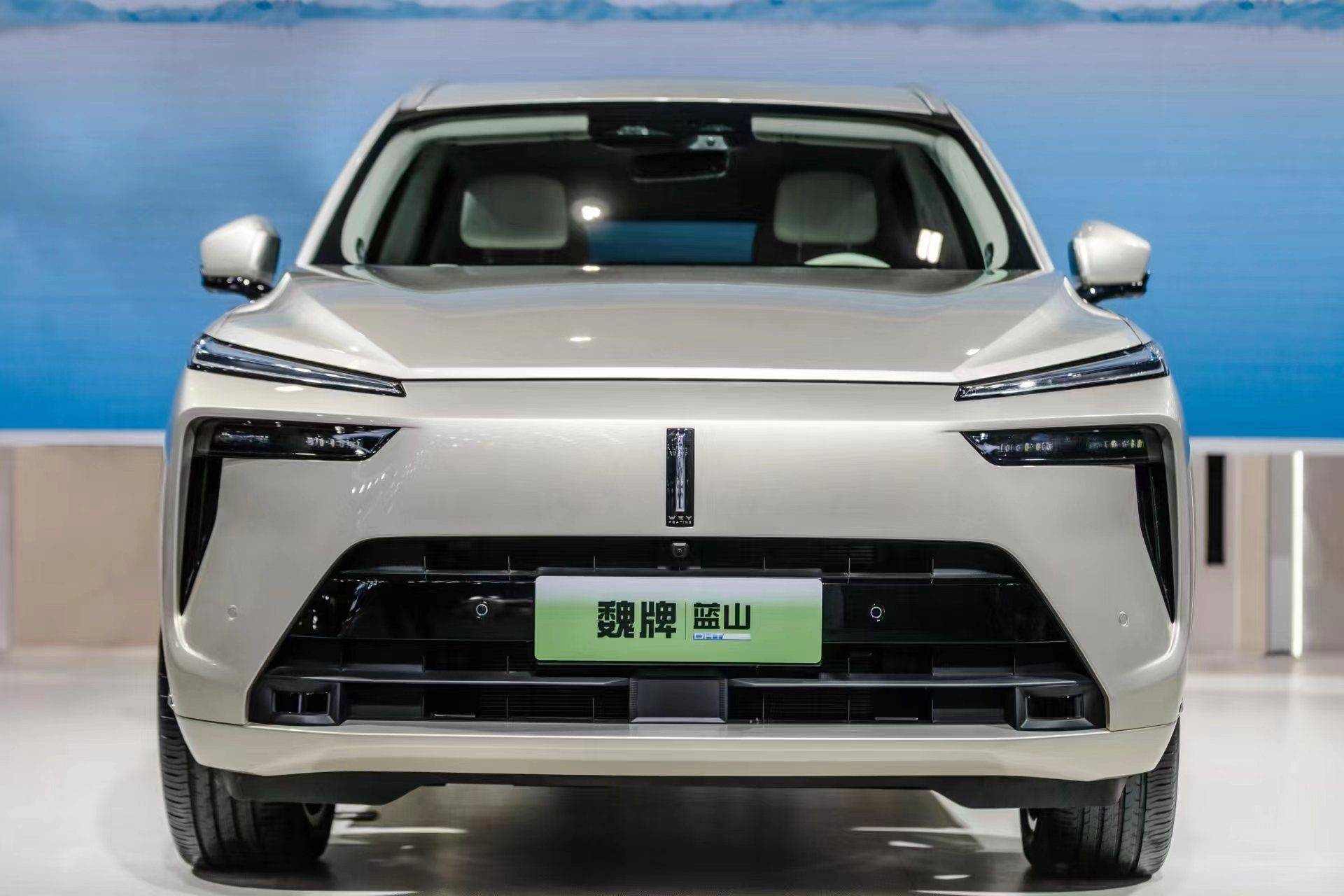 6座suv,搭载dht-phev混动系统,魏牌蓝山亮相广州车展_搜狐汽车_搜狐网