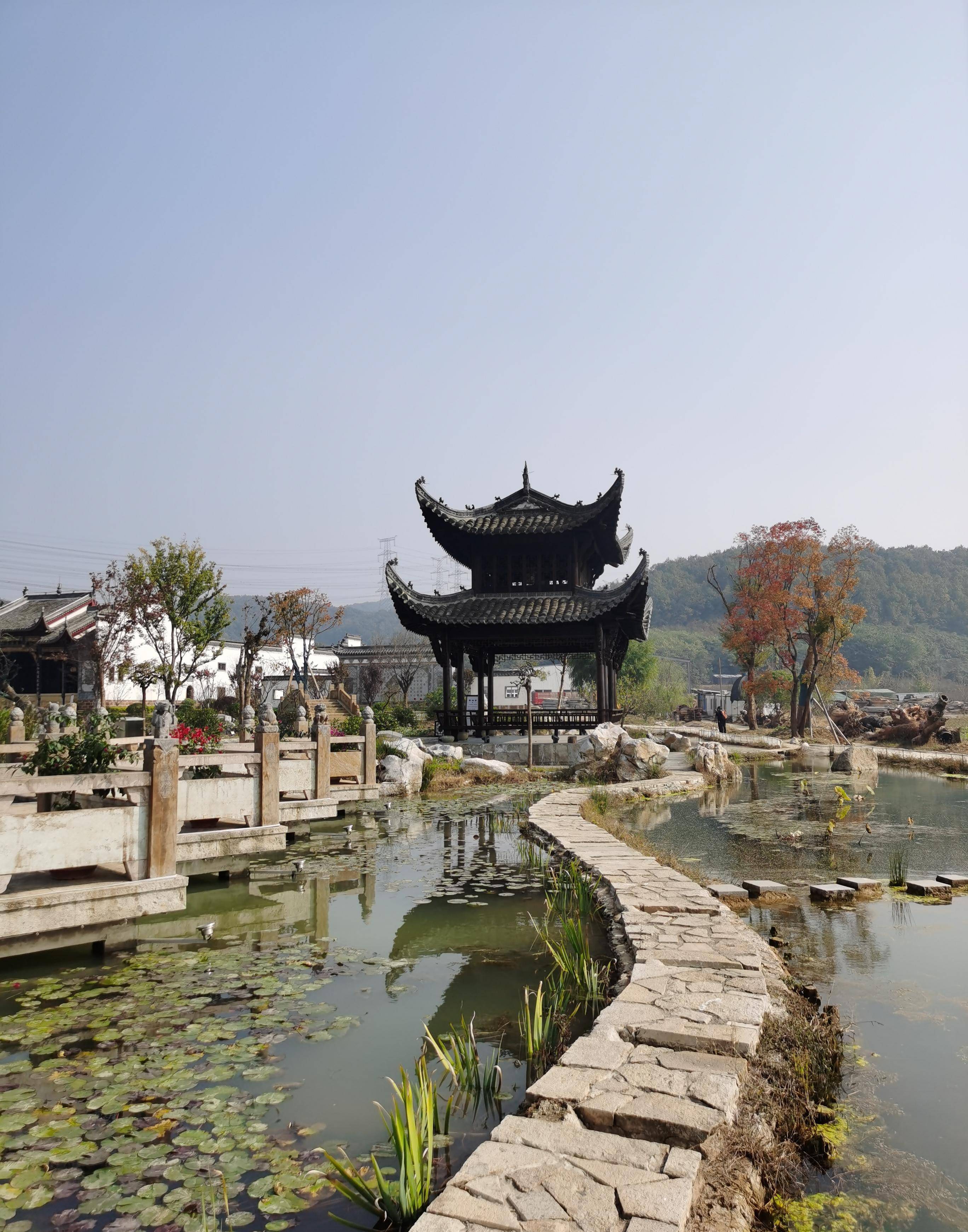 在南京傅家边有处呈现皖南水乡古村落布局 的建筑群_传统_遇园_建设