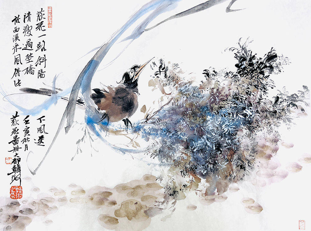 【画家简介】韩璐,1969年生,北京市人,毕业于中国美术学院(原浙江美术