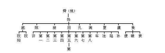 中华姓氏分支表:你是炎黄子孙?还是蚩尤后代?4张图证明一切!