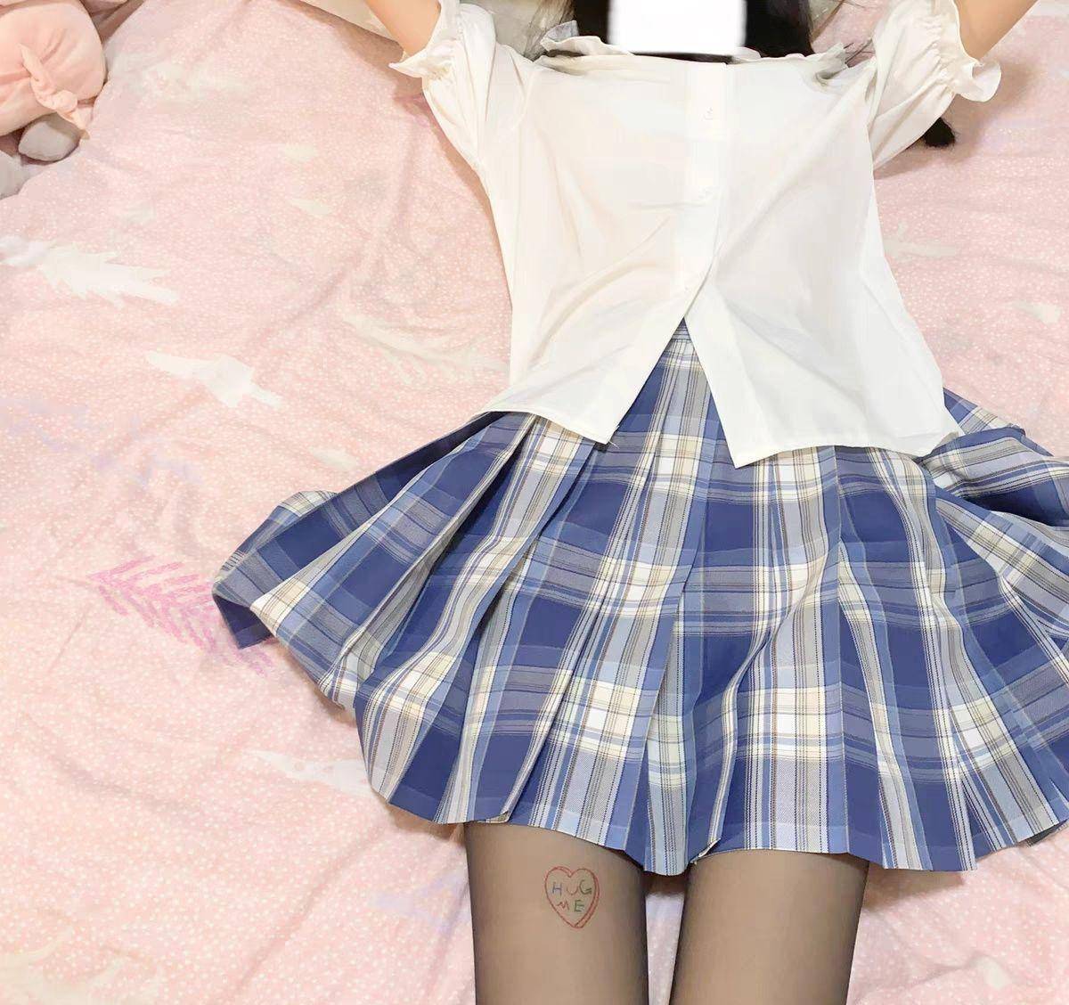 大家在校园穿jk时会穿嗨丝嘛?_风格_什么_出去玩