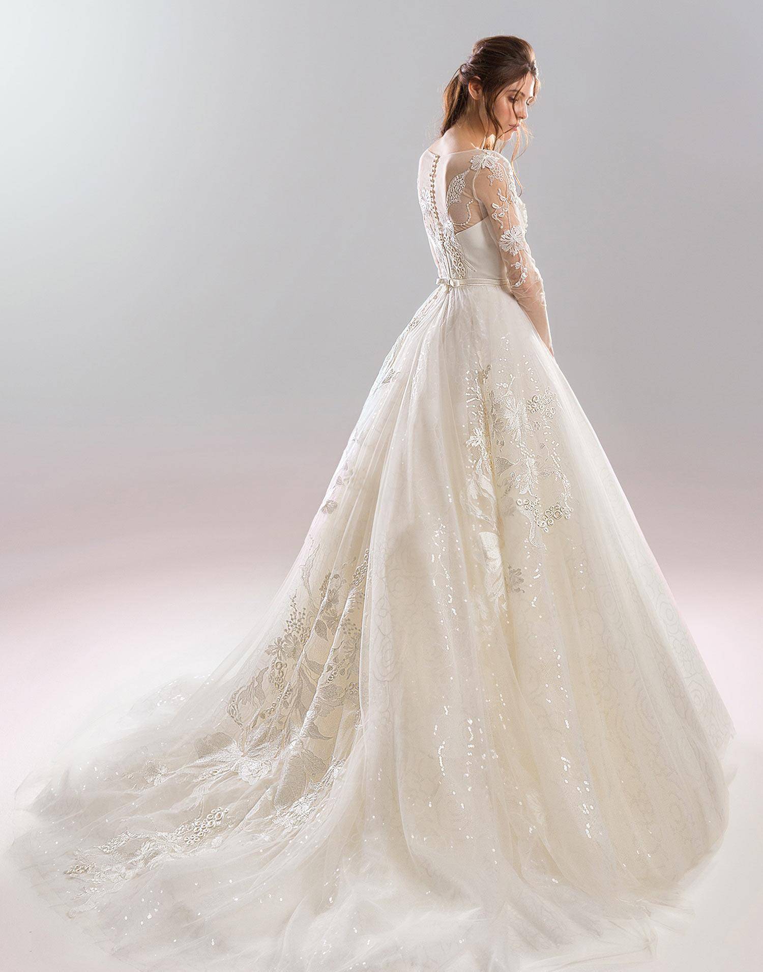 高级定制婚纱papilio,white wind系列_梦幻_花卉_礼服