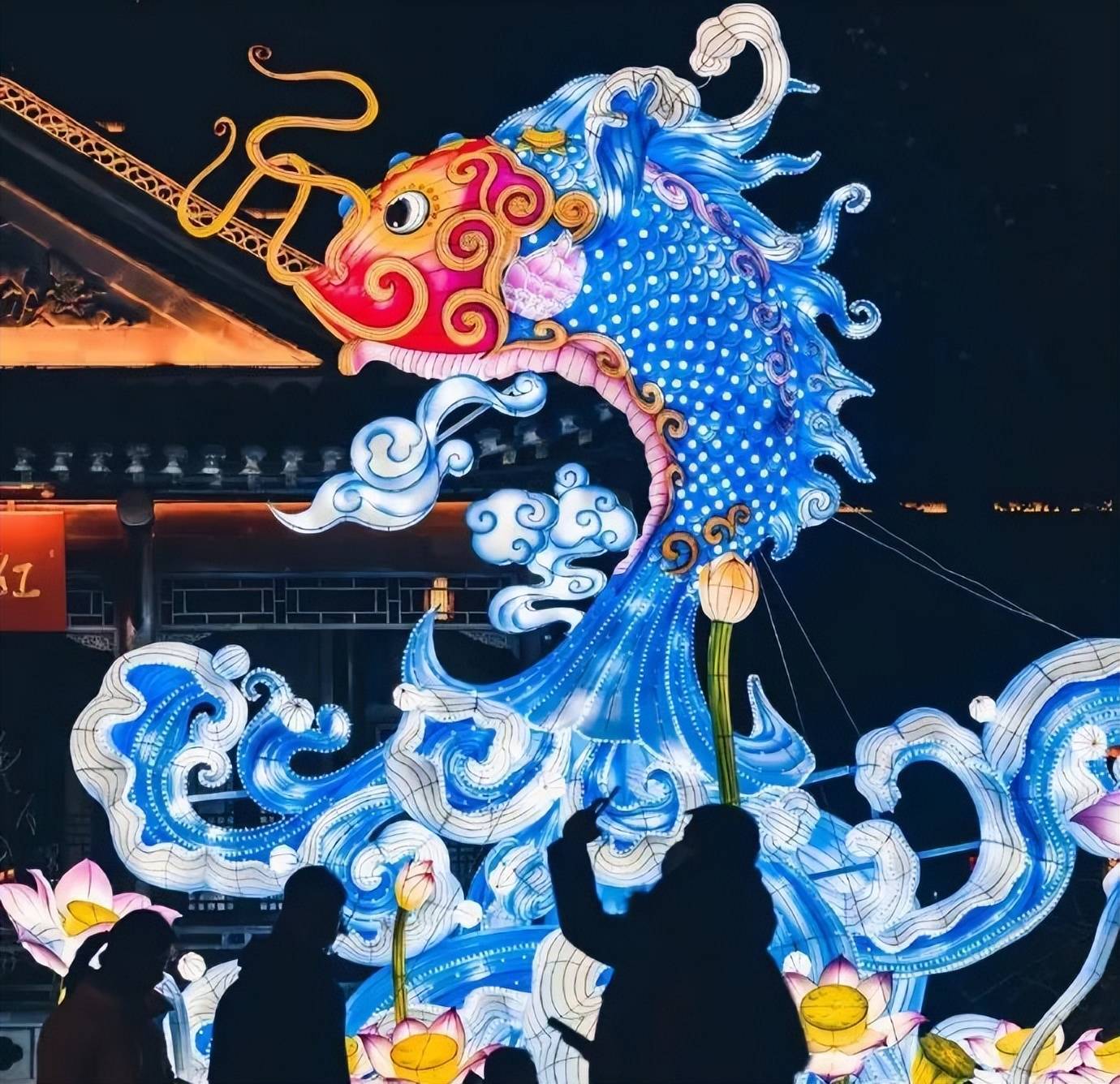 秦淮灯彩上新!久违的秦淮胜景,再现火树银花不夜天!_灯会_程序_夫子庙