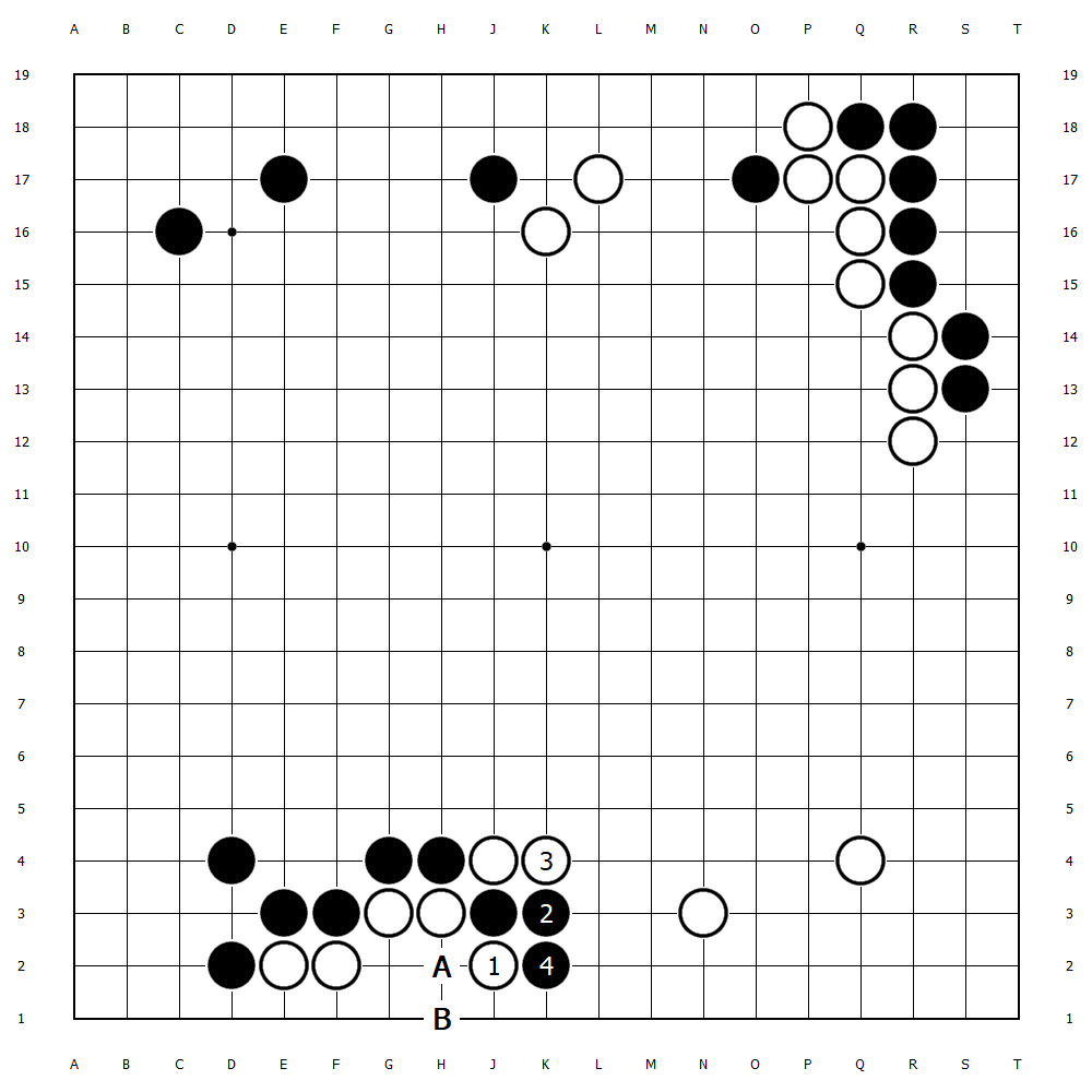 围棋网课：中盘阶段常型割断的研究(野狐1级)