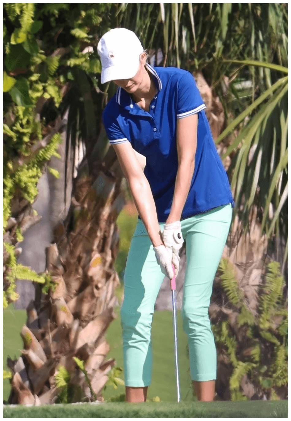 当伊万卡还是第一女儿时,他没有太多时间打高尔夫,但特朗普总是能找到