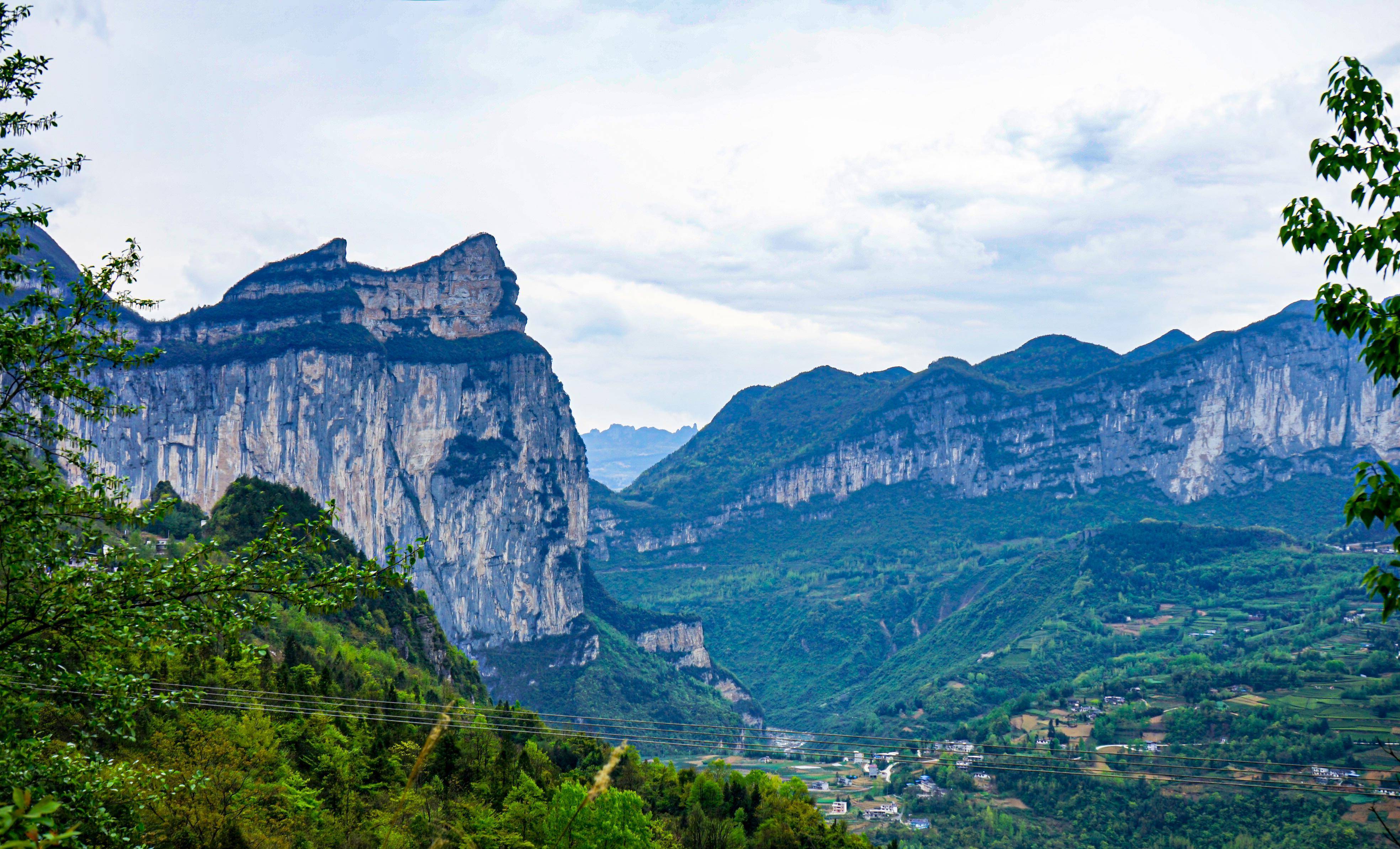 大山房子风景图片图片