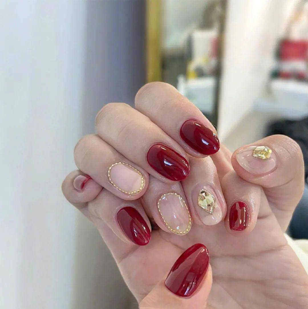 100款新年开运美甲!时髦又显白,短甲也能做!