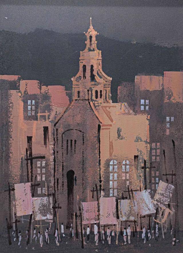 刘栋《科托尔记忆》油画85cm×60cm刘栋《科托尔黄昏》油画60cm×85cm