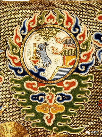 明代月宫图刺绣明清玉兔捣药纹缂丝明代玉兔捣药纹刺绣明代玉兔捣药纹