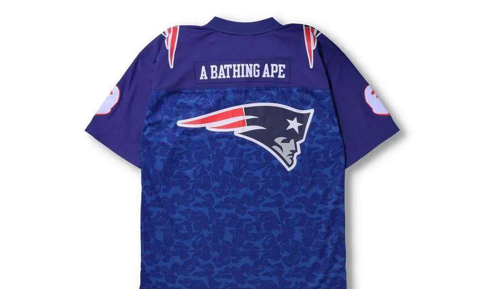 南海岸配色太帅了!bape 三方联名即将发售_运动_球衣_双方