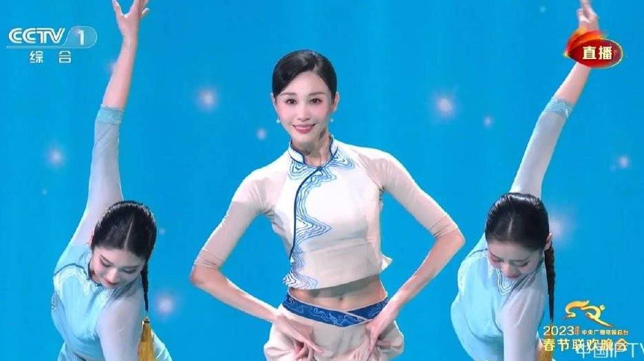 朱洁静春晚表演国风舞蹈节目 身姿曼妙画面超美-搜狐大视野-搜狐新闻