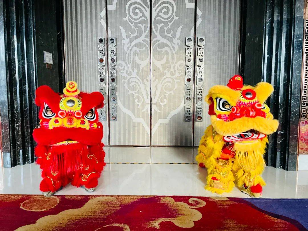喜气盈门 招财纳福 | 赤峰富力万达嘉华酒店舞狮迎新