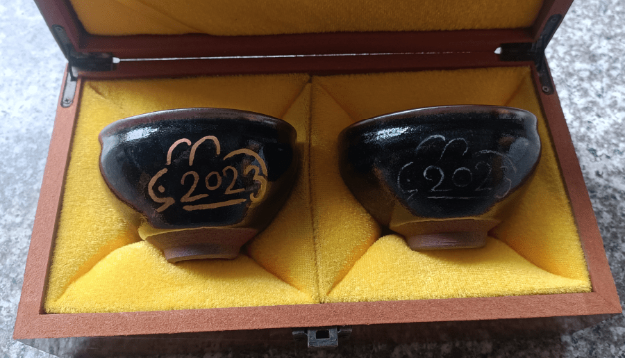 建盏名家柯小云作品入选福兔呈祥—癸卯新春主题非遗作品展_福建省