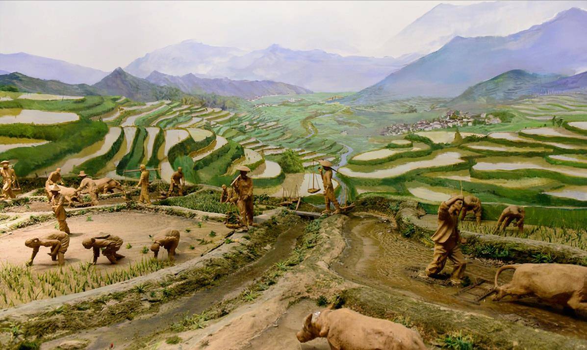 古代农耕场景复原商人的"不常厥邑",不是由于河患,也不是游牧生活的