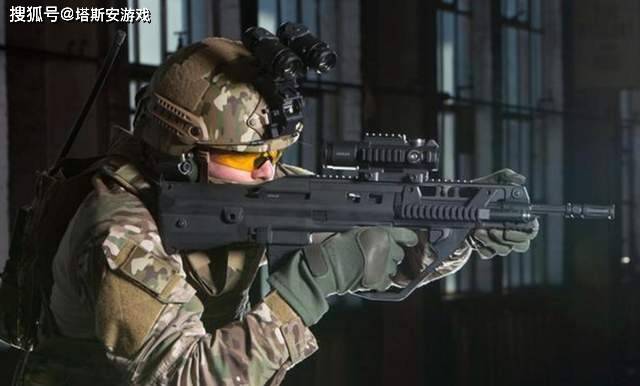 看着枪身的轮廓,ac-42的原型估计是参考了澳大利亚的f90mbr突击步枪