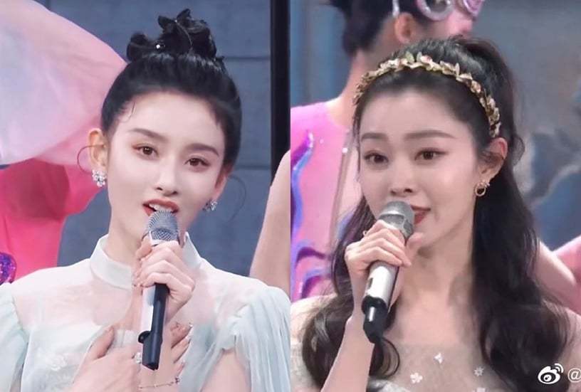 赵丽颖宋轶同台比美,杨紫同框吴磊,热巴&李现意外高萌_微博_图片_来源