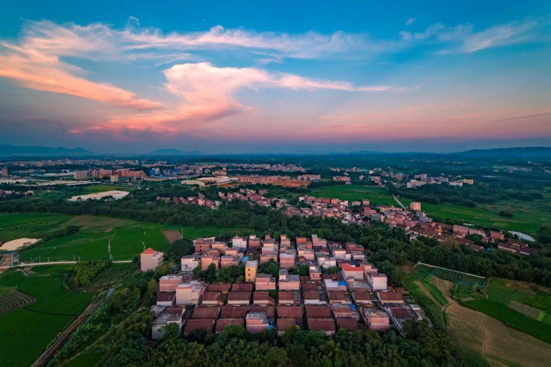 清远西部产业新城,太平!一个政通人和的幸福城镇.