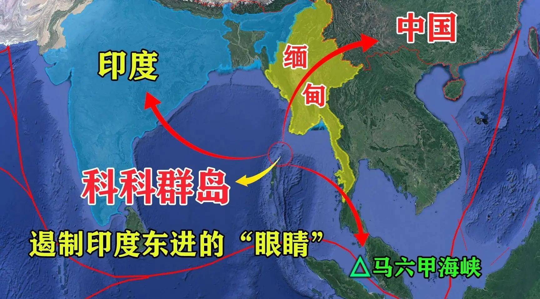 马六甲海峡_我国_科科群岛