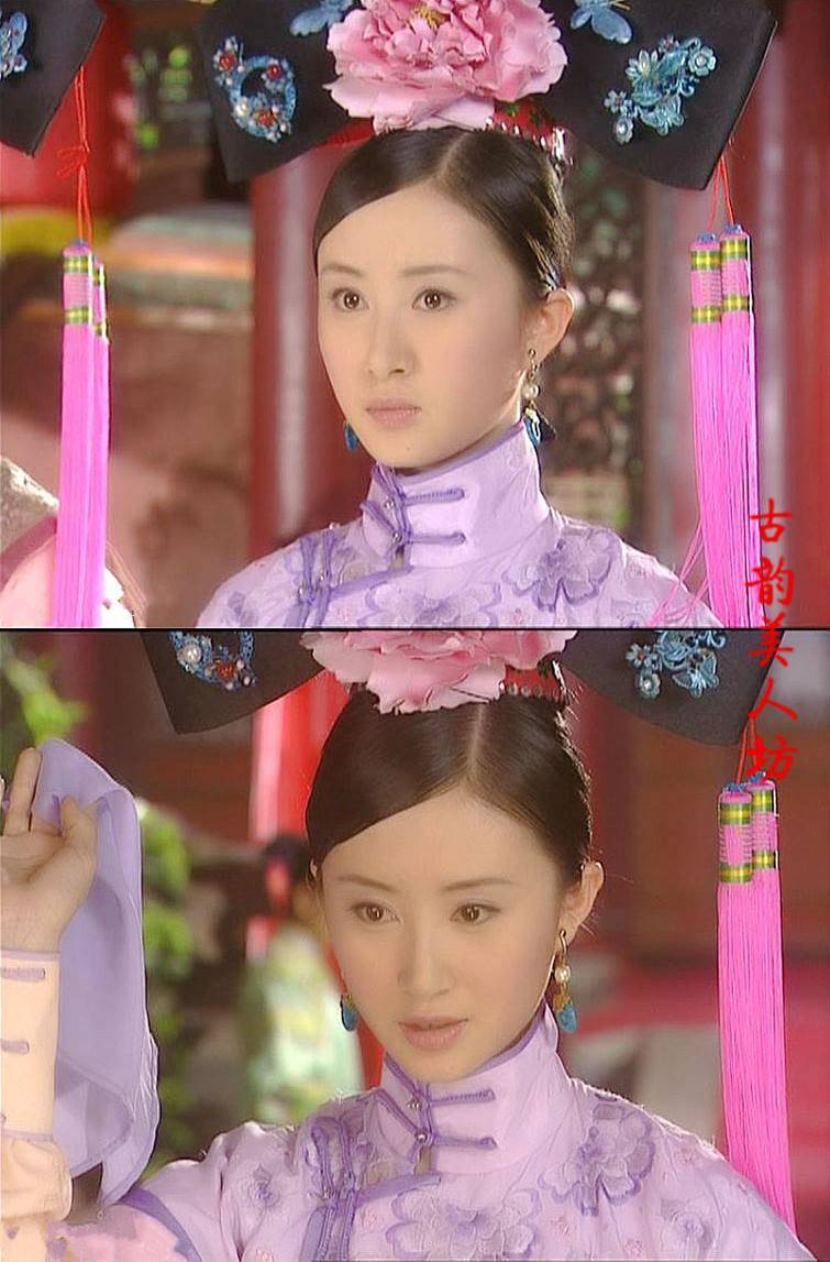 舒畅出演的董鄂妃是在《孝庄秘史》中,只不过舒畅扮演的董鄂妃是成年