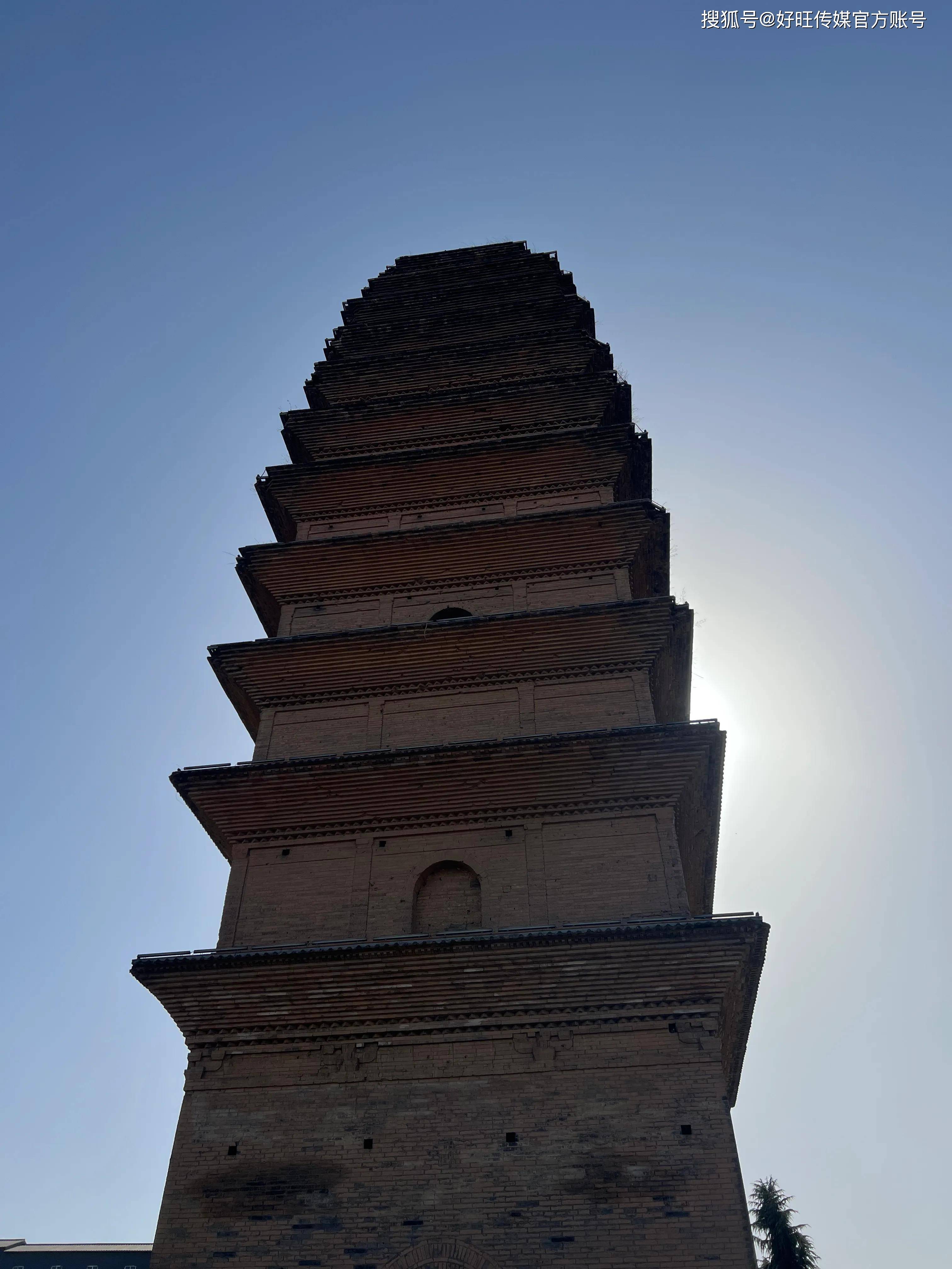 魅力陕西行|西安市周至县八云塔_瑞光_建筑_斗拱