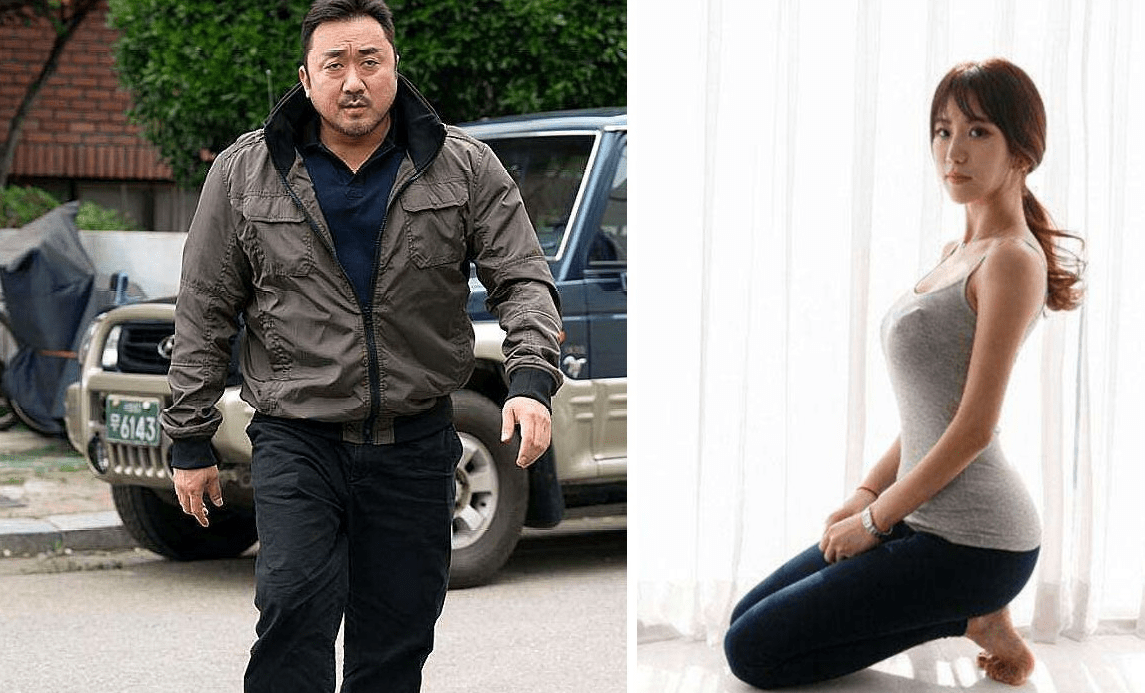 韩国健身美女艺正花,被大19岁硬汉马东锡俘获,健身真可以找对象_网友