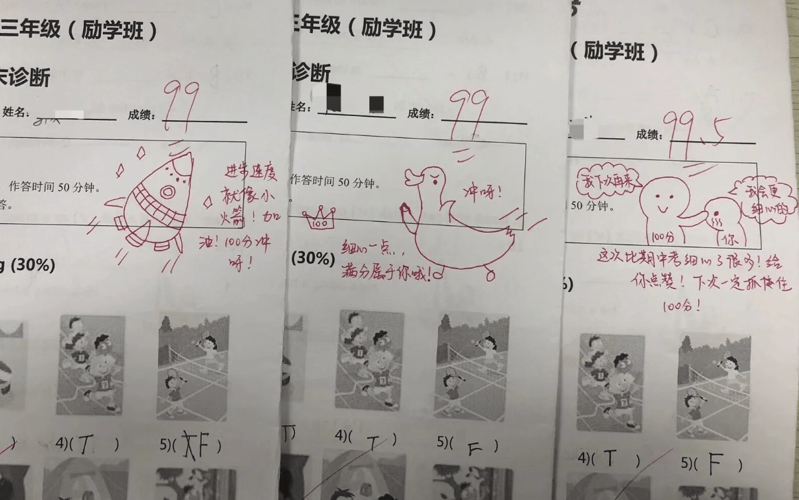 初入职场的女教师因“批卷”走红，深受校长赞赏，学生也爱不释手