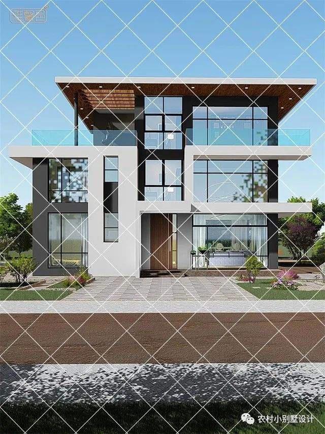 18款现代风农村自建房别墅设计图,这才2023年开春建房新选择_风格_生活_的要求