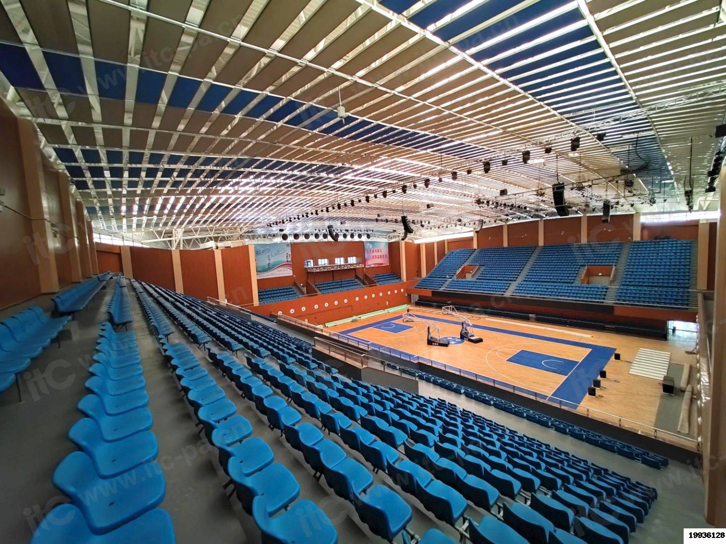 保伦电子itc助力宁夏中卫市体育馆提档升级!_系统