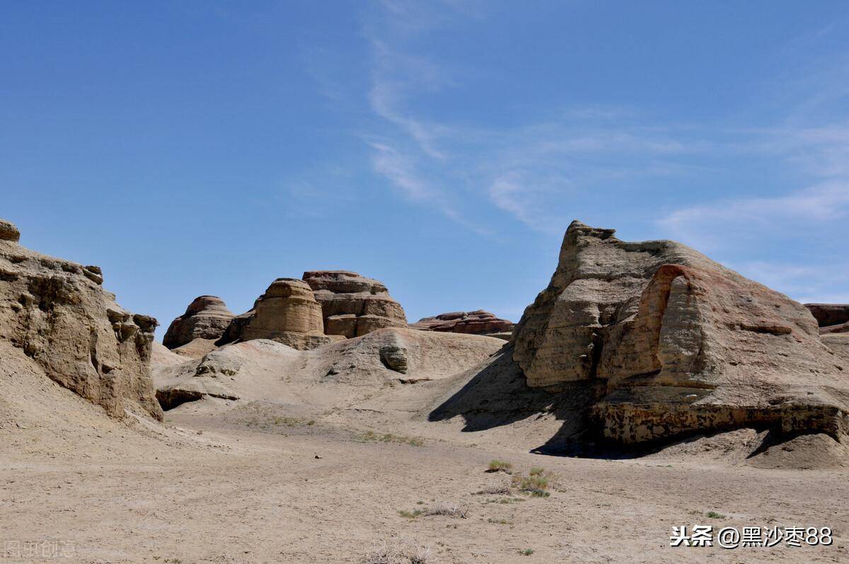 新疆旅遊打卡地之十五-雅丹地貌魔鬼城_城堡_哈密_人們