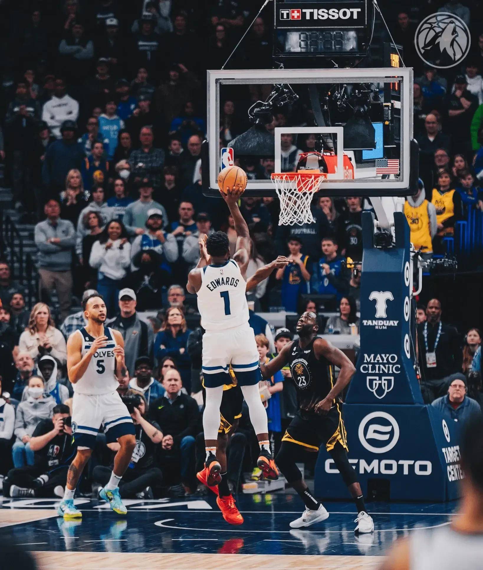 原创nba别闹了库里缺阵应该让爱德华兹进全明星吧