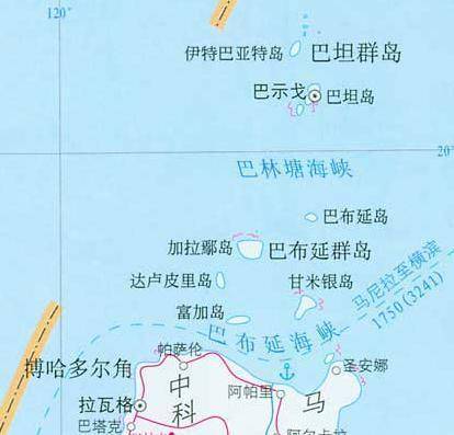 巴林塘海峡地图图片