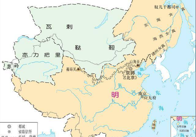 版的明朝版图一般画明朝版图,如果有奴儿干都司就必然有交趾布政使司