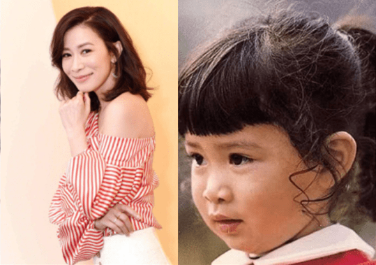 女神的童年照:关之琳复制粘贴,张柏芝从小美到大,佘诗曼反差大_眼睛