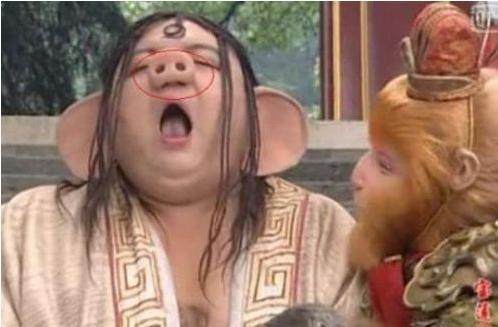 最"尬"穿帮镜头,海绵宝宝的铐子忍了,猪八戒的鼻子过分了!