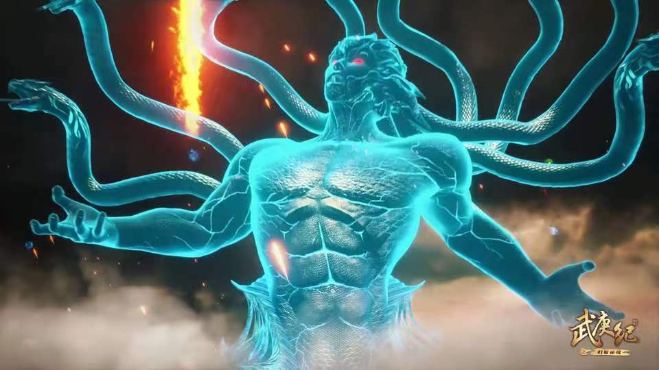 武庚纪:难怪黑龙能灭了远古神建立新神族,原来和共工有关_神力_因为