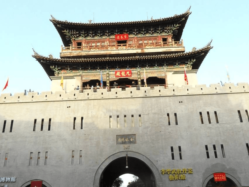 洛阳古城历史文化最具特色的标志之一：丽景门-搜狐大视野-搜狐新闻