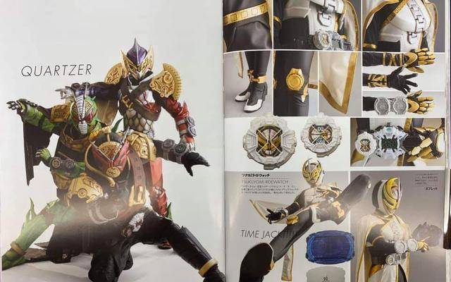 假面骑士时王:沃兹和月读等副骑皮套写真赏析这下不得不庆贺了_形态