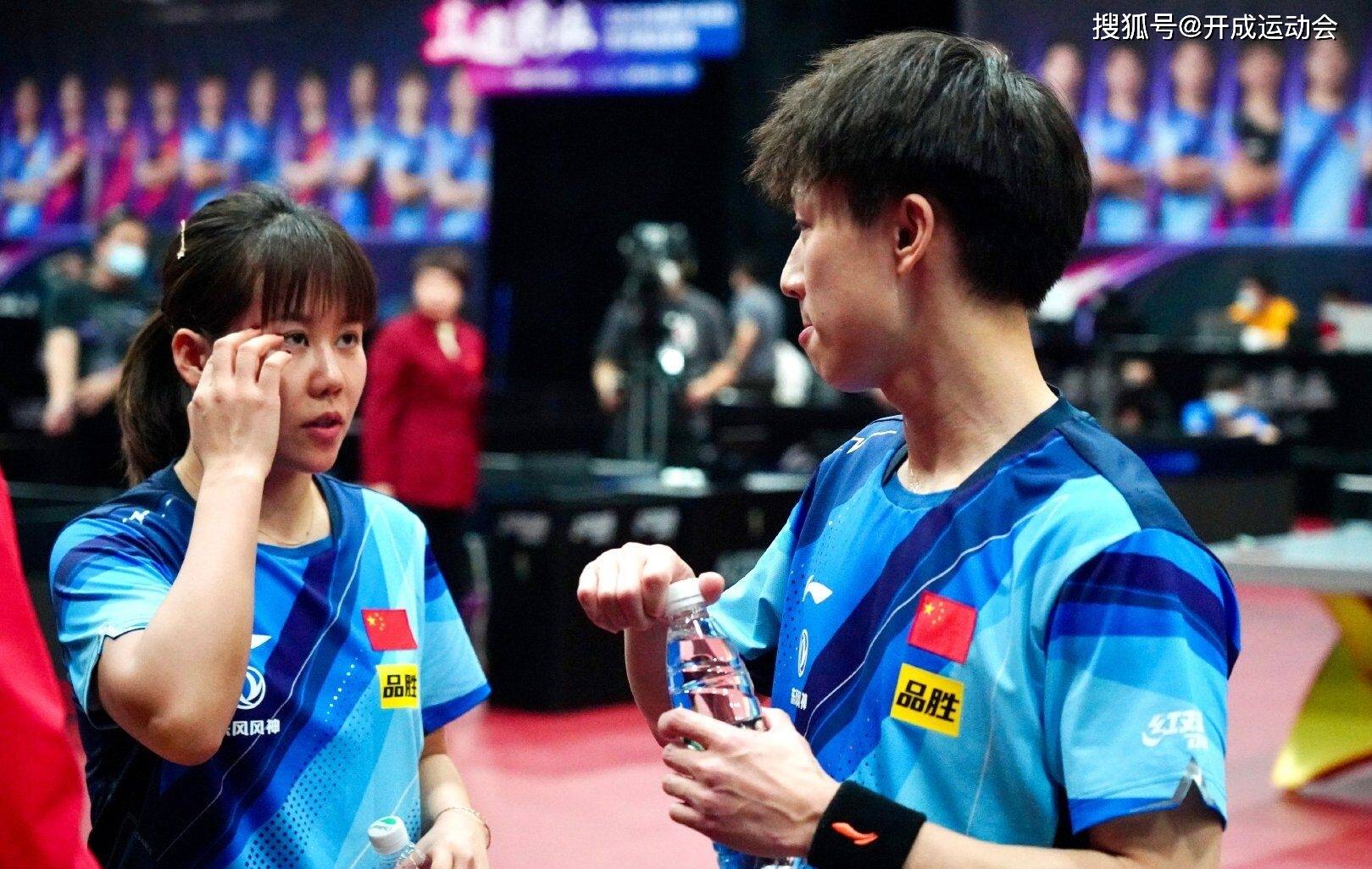 德班选拔赛混双决赛:林高远陈幸同以3比1战胜"国乒伊藤美诚"_于子洋