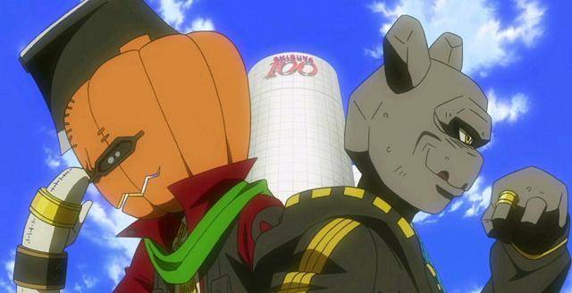 数码宝贝20周年ova5话:南瓜矿石兽拳打吸血魔脚踢四天王_进化_涉谷