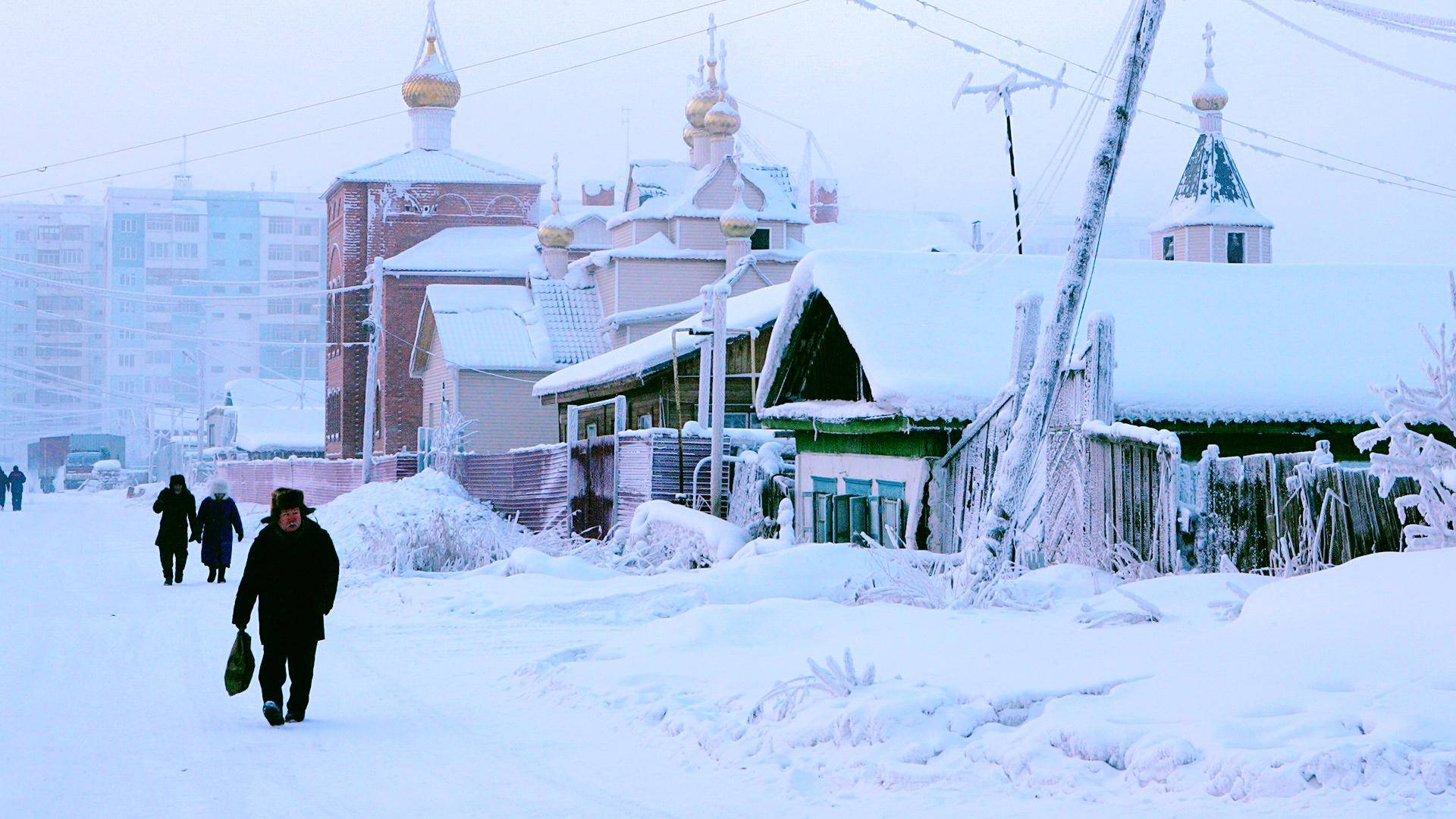 俄罗斯沃尔库塔,一月平均气温-50 ℃,却有几万老人不愿意离开_城市