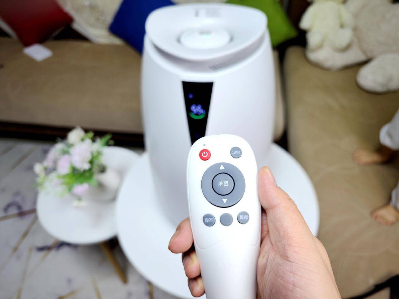 利维斯顿无雾加湿器体验,三重抗菌守护家人健康