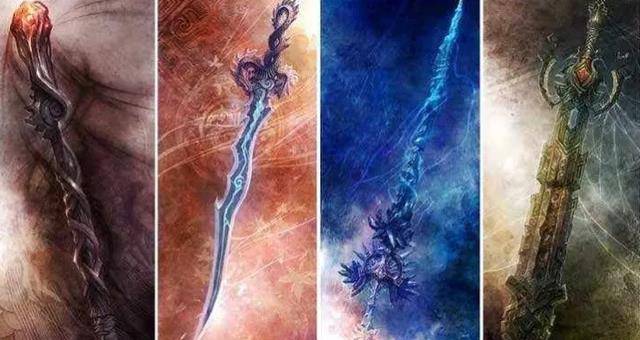 诛仙:五把神剑实力排名,天琊神剑仅排第三,第一实至名归_神器_仙剑