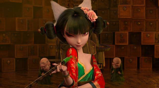 双面狐狸这个角色就像是《大鱼海棠》里的灵婆,自身充满故事,好言相劝