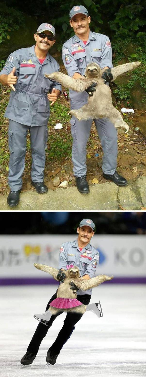 感悟搞笑艺术p图的哲理,看看普京眼中的特朗普是怎么样的_照片_大神