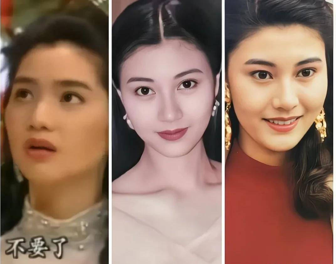 当洪欣遇到了李嘉欣后,神色就不自信了,但洪欣的花期比李嘉欣更长_很